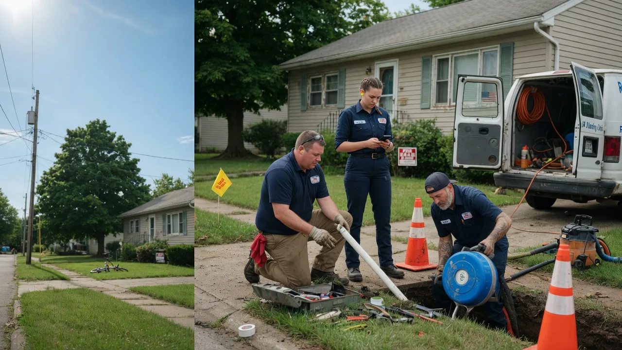 Sewer Line Repair in Birnamwood, WI near me